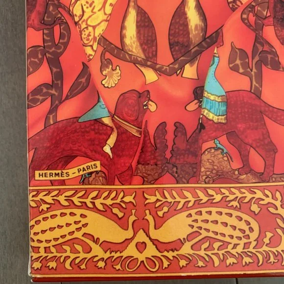 HERMES *Rare* Vintage Printed Gift Box - Picture 4 of 8